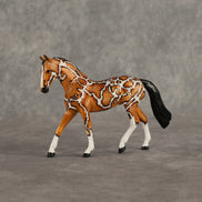 Fractured Light OOAK Chip Warmblood by Dawn Quick EQ26