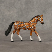 Fractured Light OOAK Chip Warmblood by Dawn Quick EQ26