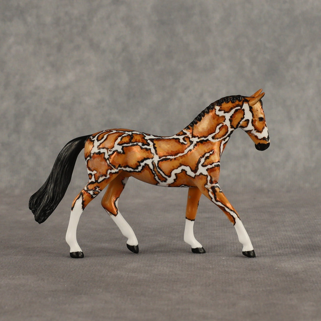Fractured Light OOAK Chip Warmblood by Dawn Quick EQ26