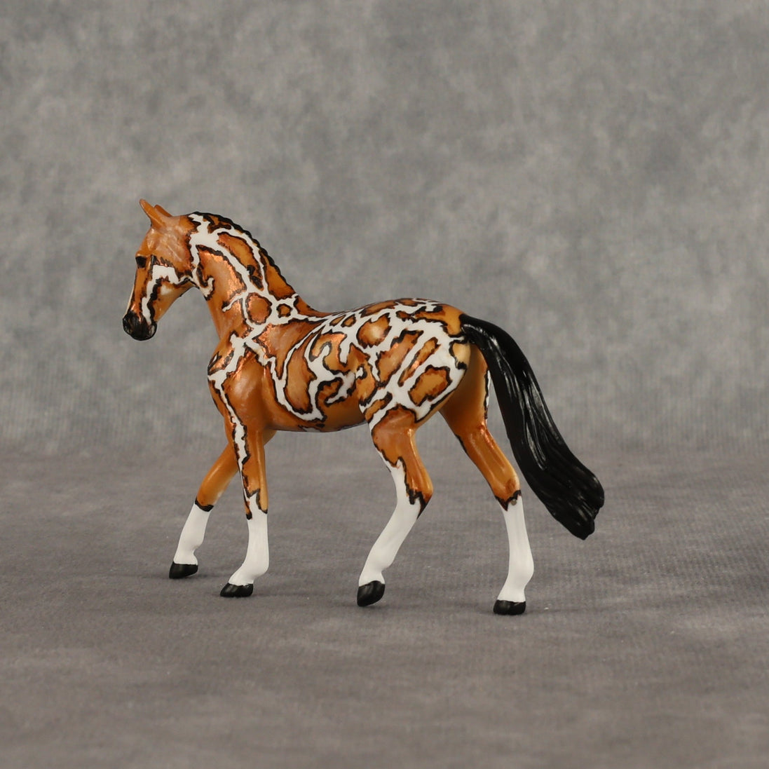 Fractured Light OOAK Chip Warmblood by Dawn Quick EQ26