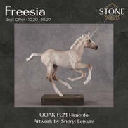 Freesia OOAK FCM Pimento by Sheryl Leisure Best Offer 10.20.2026