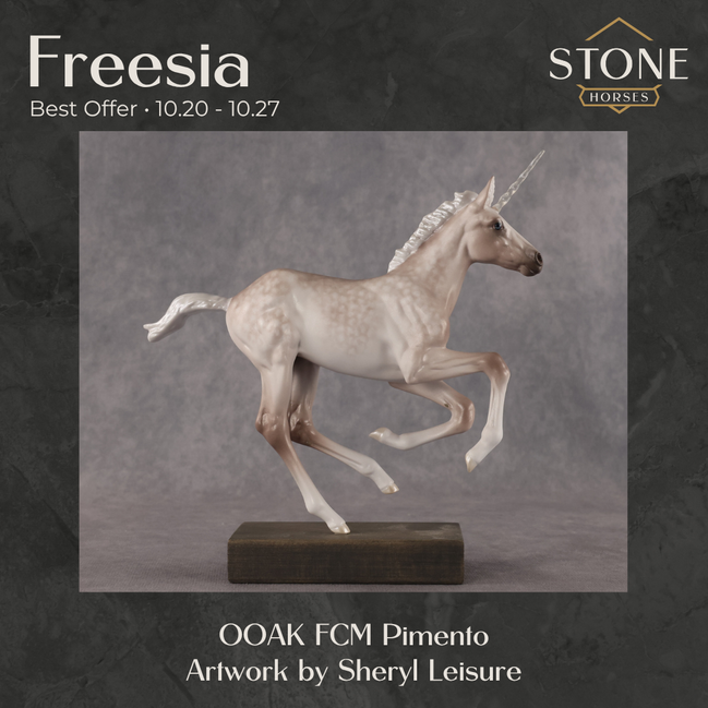 Freesia OOAK FCM Pimento by Sheryl Leisure Best Offer 10.20.2026