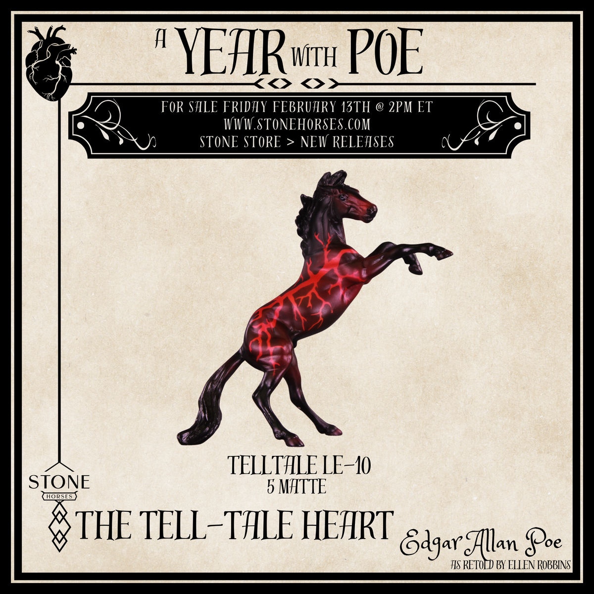 Matte Telltale LE-10 Chip Mustang by Ellen Robbins YP26