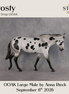 Frosty OOAK Large Mule by Anna Rieck DDOOAKs26
