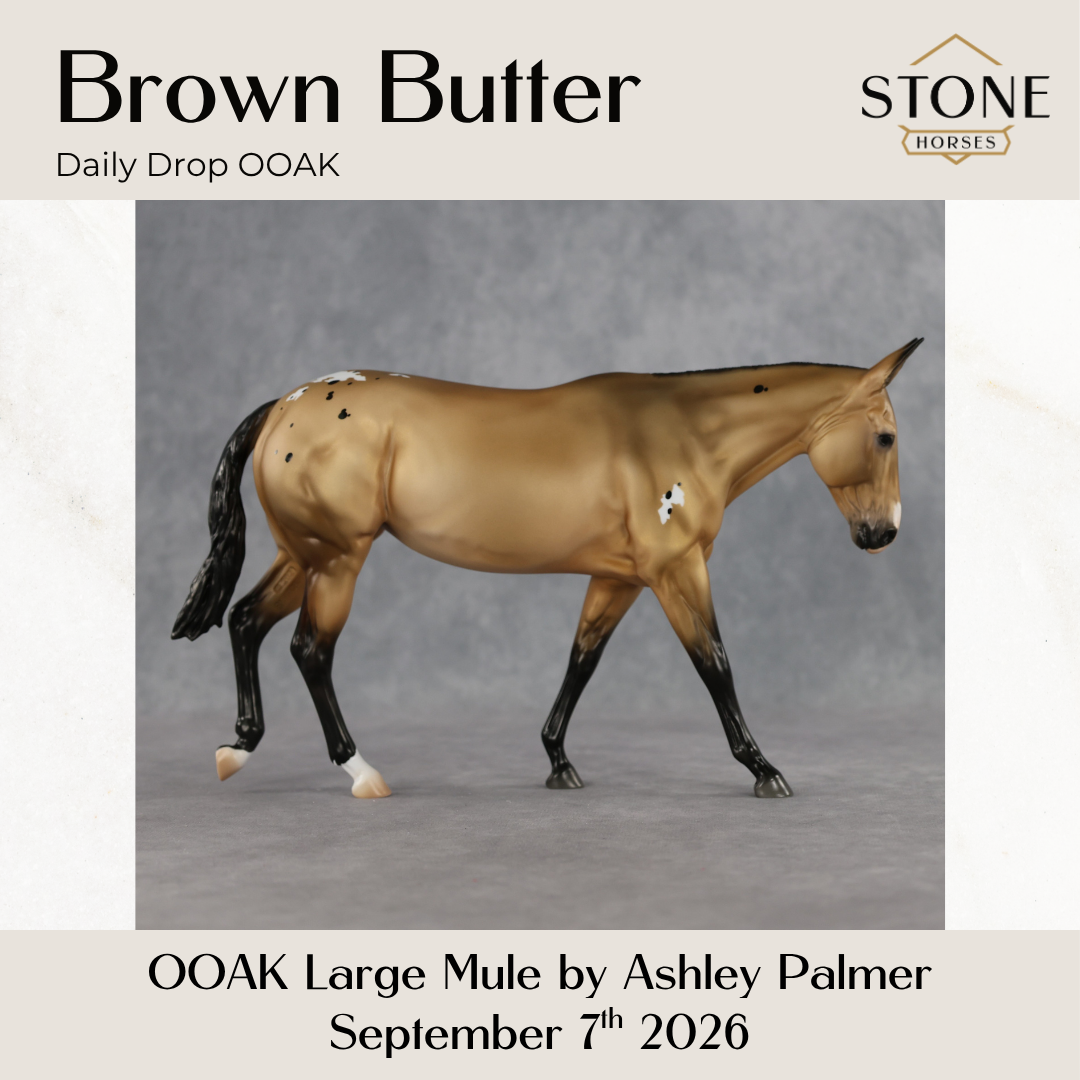 Brown Butter OOAK Large Mule by Ashley Palmer DDOOAKs26