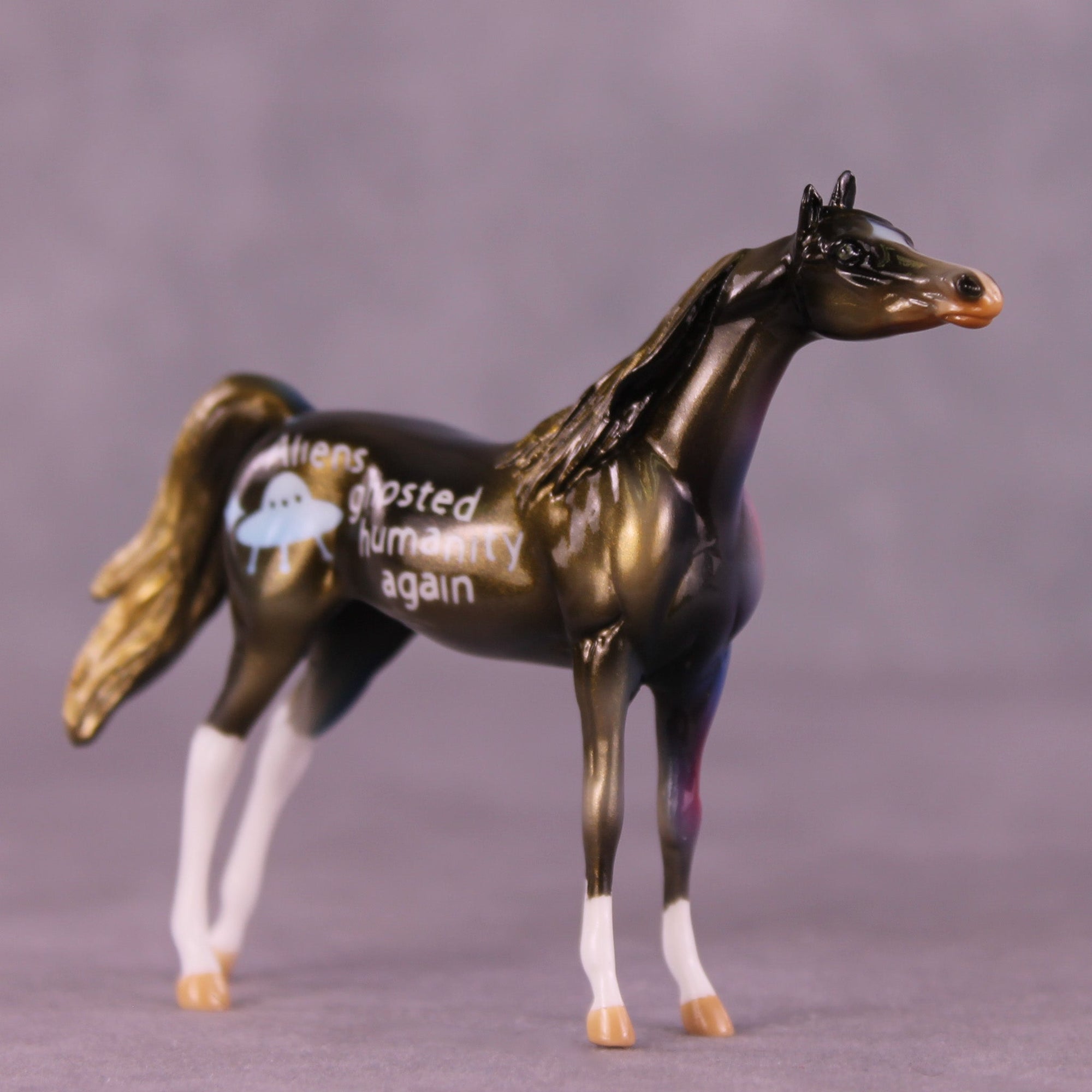 Galactic Neighbors OOAK Chip Arabian by Kike (Enrique) Duarte MM25 Group B