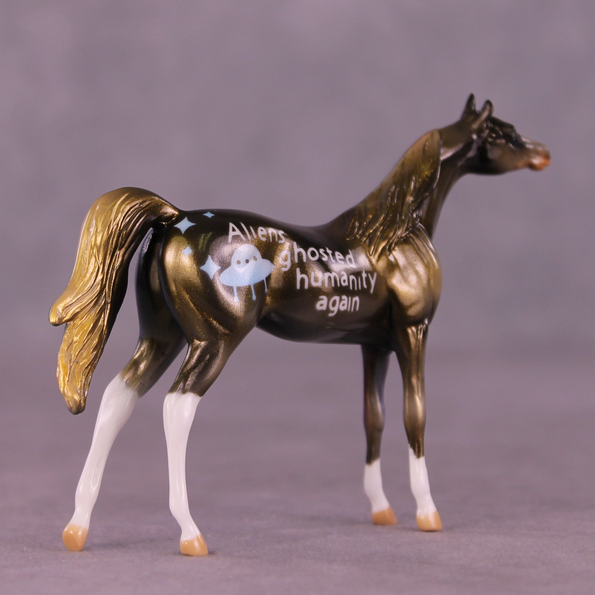 Galactic Neighbors OOAK Chip Arabian by Kike (Enrique) Duarte MM25 Group B