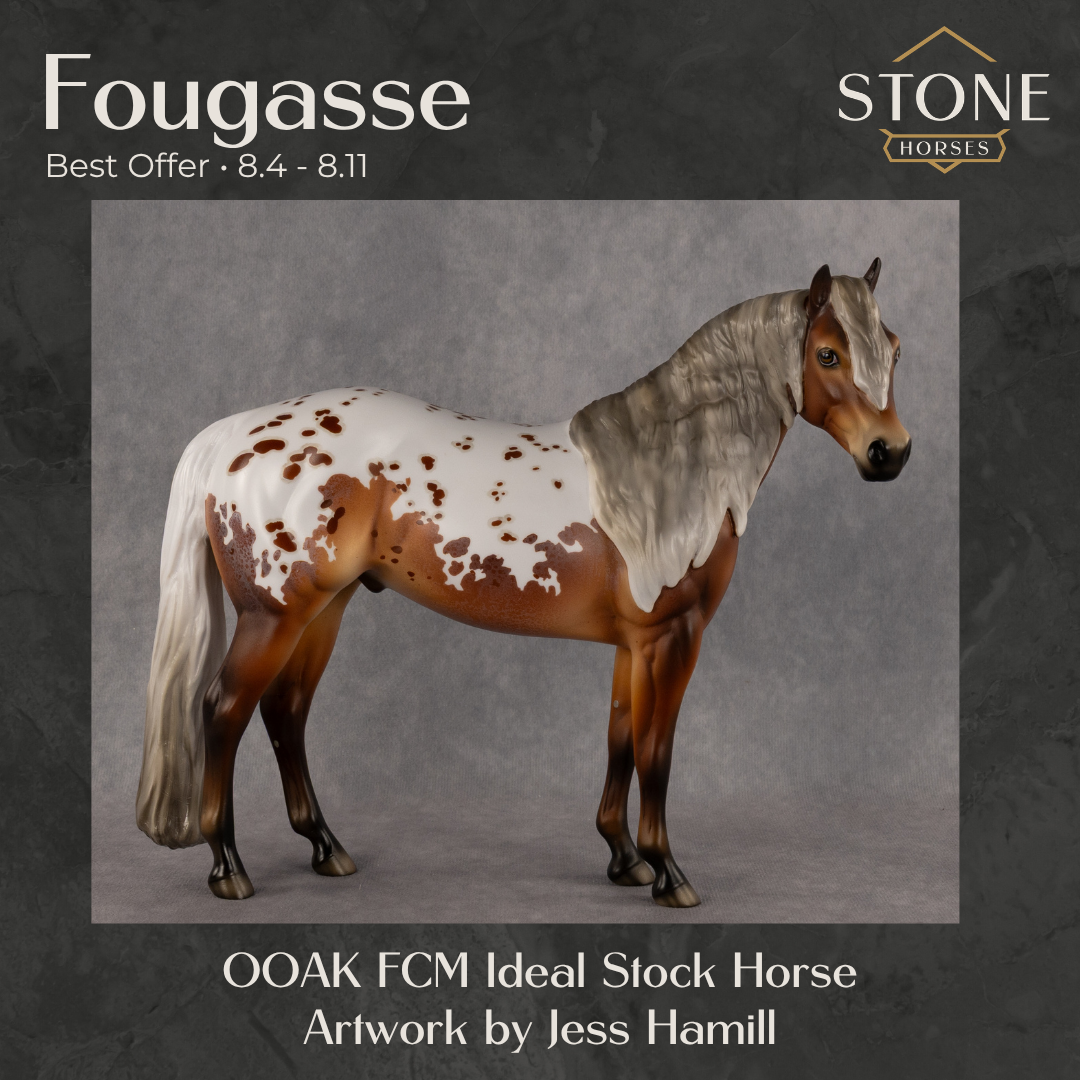 Fougasse OOAK FCM Ideal Stock Horse by Jess Hamill Best Offer 8.4.2026