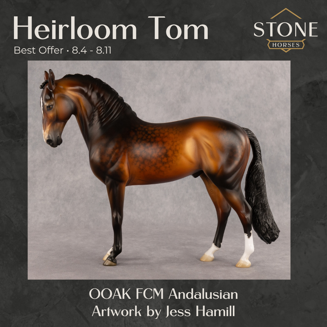 Heirloom Tom OOAK FCM Andalusian by Jess Hamill Best Offer 8.4.2026
