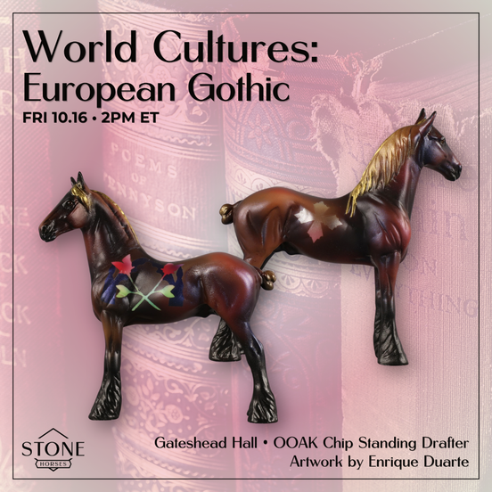Gateshead Hall OOAK Chip Standing Drafter by Enrique Duarte WC26