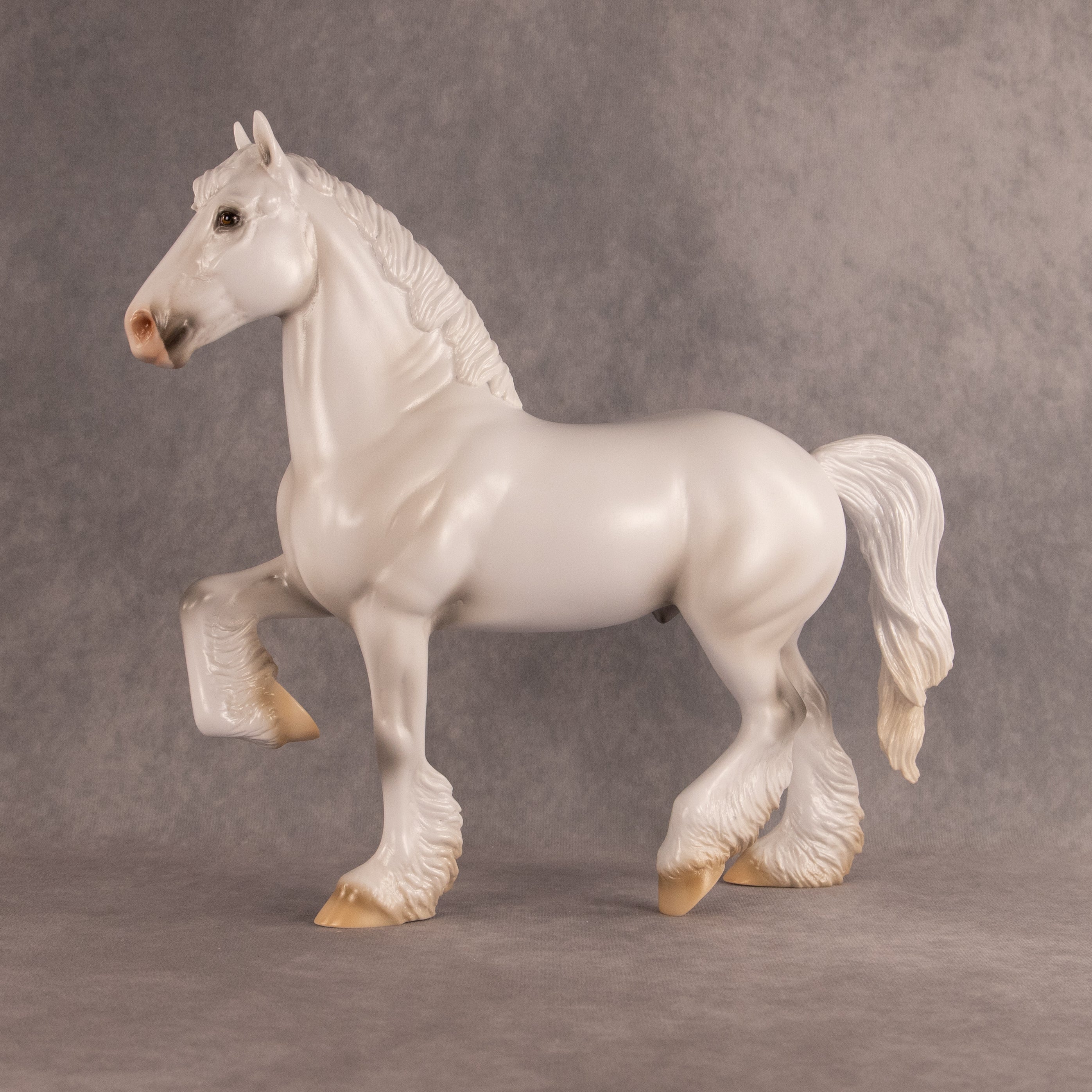 Gallant Sailor OOAK FCM Trotting Drafter by Ashley Palmer EQ26