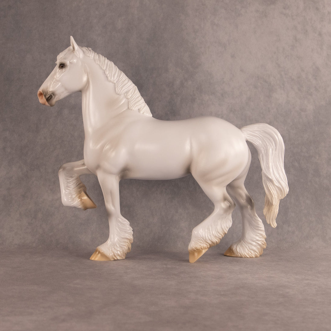 Gallant Sailor OOAK FCM Trotting Drafter by Ashley Palmer EQ26