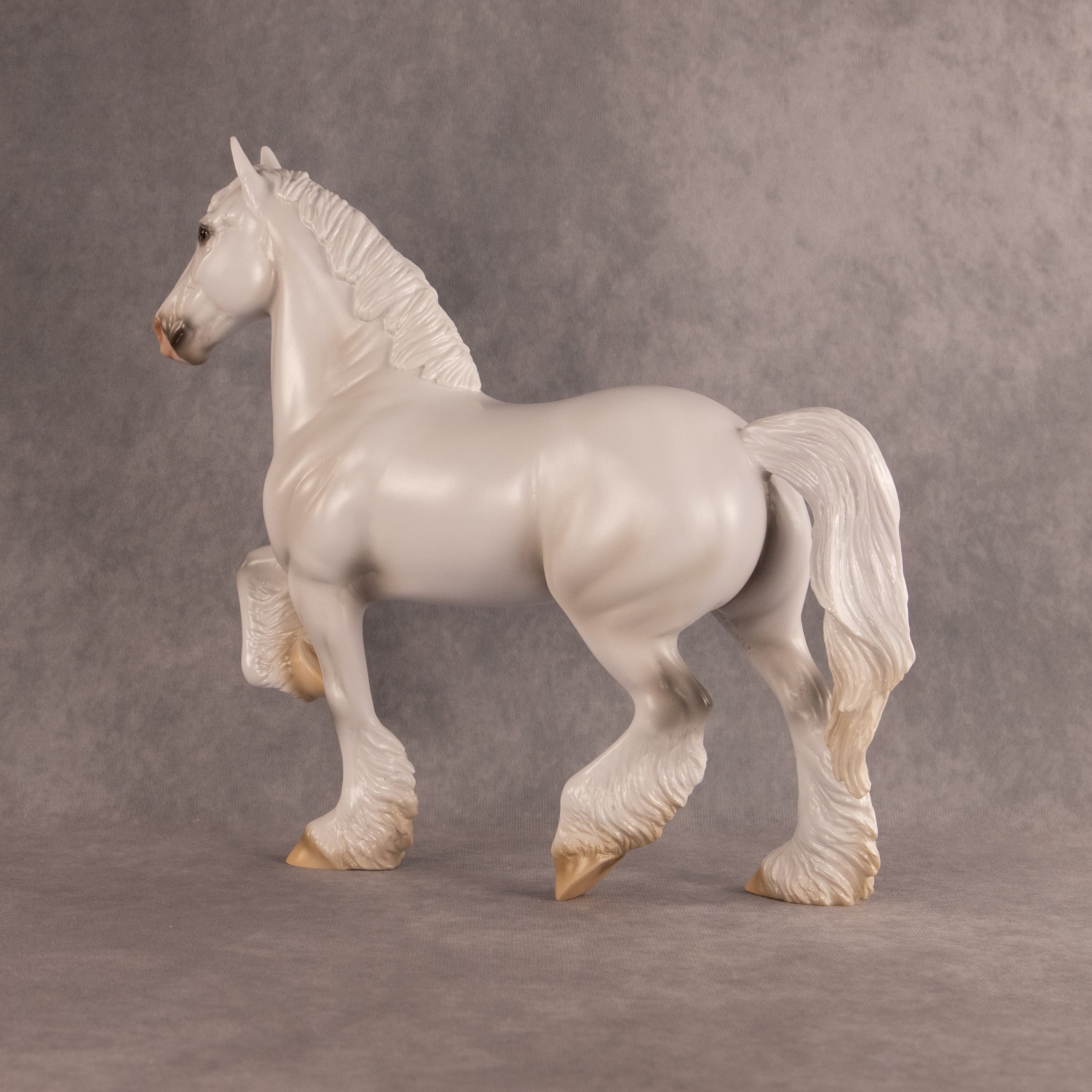 Gallant Sailor OOAK FCM Trotting Drafter by Ashley Palmer EQ26