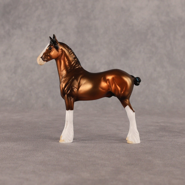 Game of Flocks OOAK Chip Standing Drafter by Dawn Quick EQ26