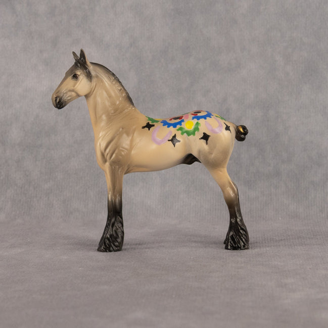 Gear Up OOAK Chip Standing Drafter by Dawn Quick LHS26
