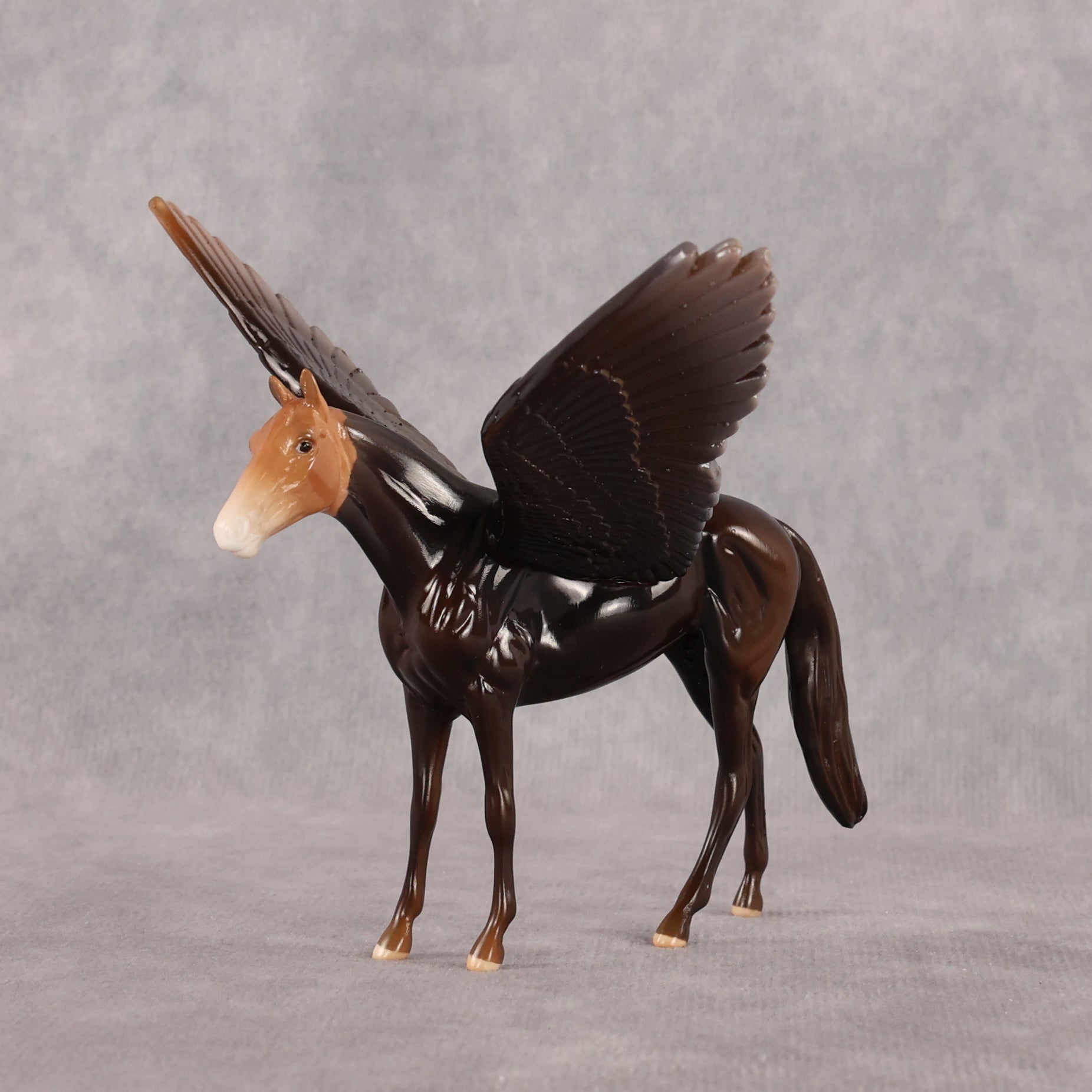 George OOAK FCM Chip Thoroughbred by Angela Marleau FTF26