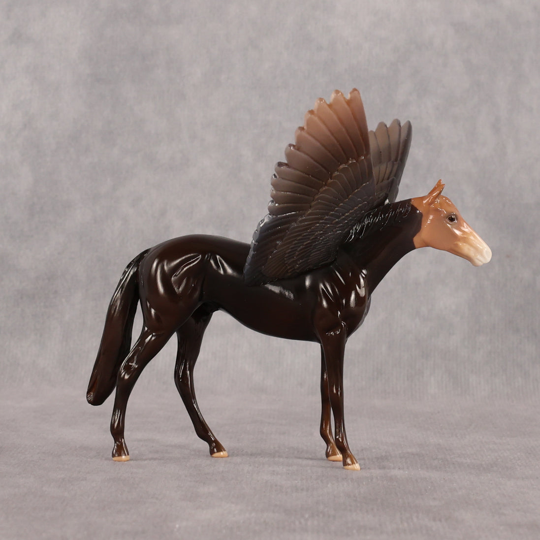 George OOAK FCM Chip Thoroughbred by Angela Marleau FTF26