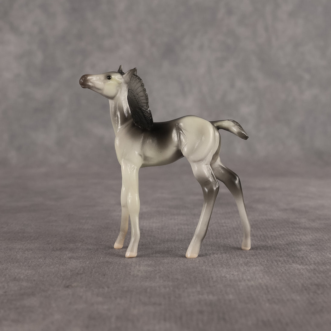Gertrude OOAK FCM Chip Foal by Angela Marleau FTF26