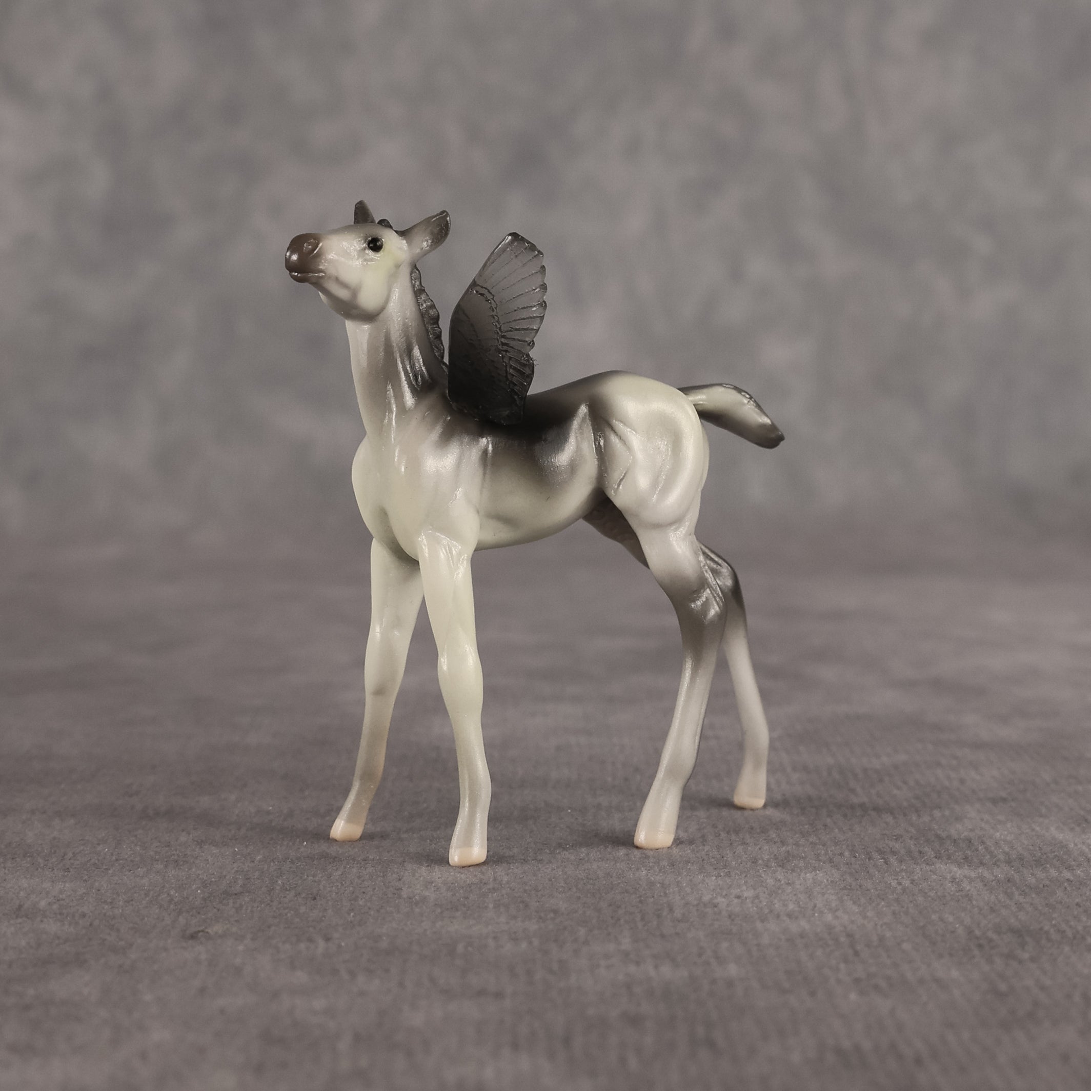 Gertrude OOAK FCM Chip Foal by Angela Marleau FTF26