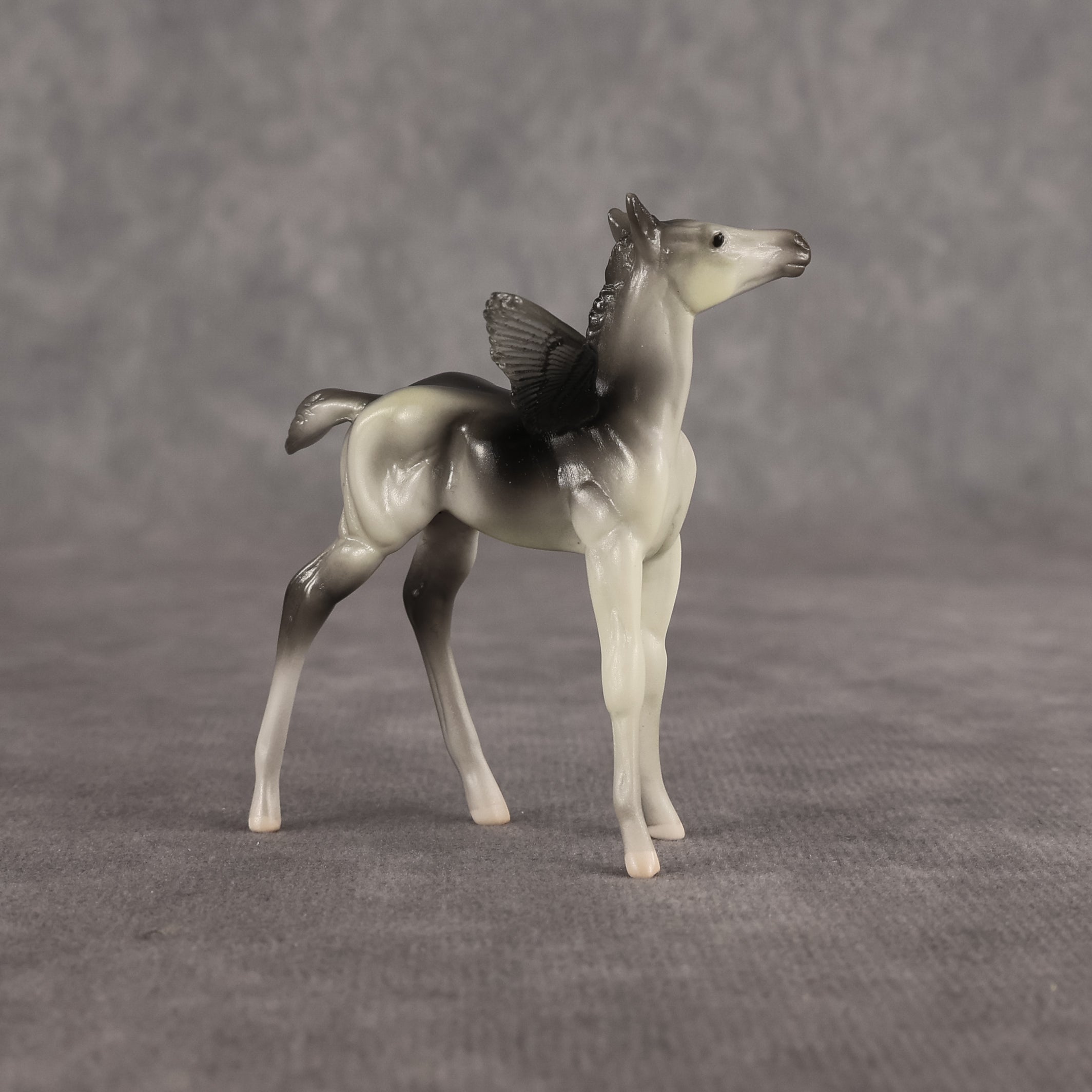 Gertrude OOAK FCM Chip Foal by Angela Marleau FTF26
