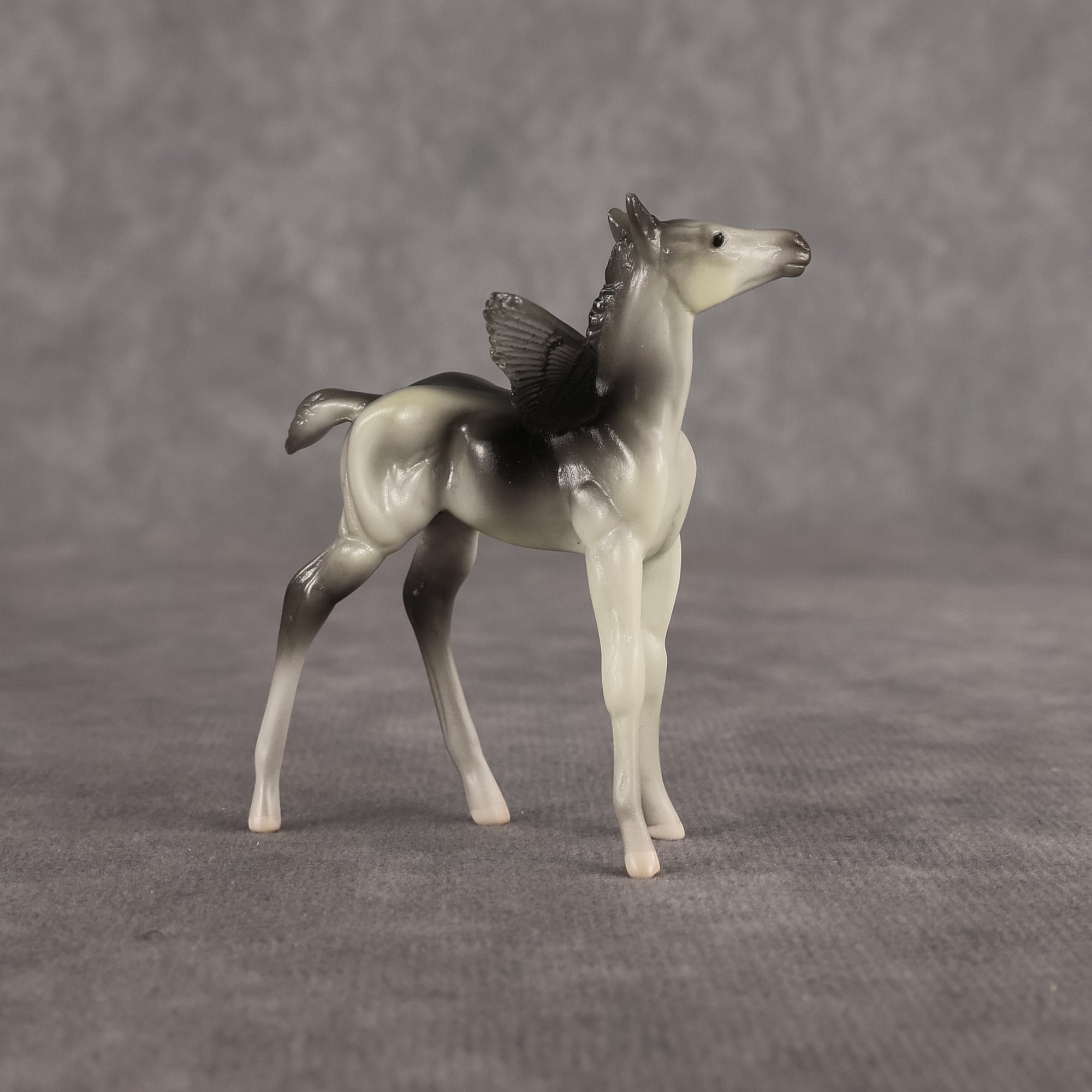 Gertrude OOAK FCM Chip Foal by Angela Marleau FTF26