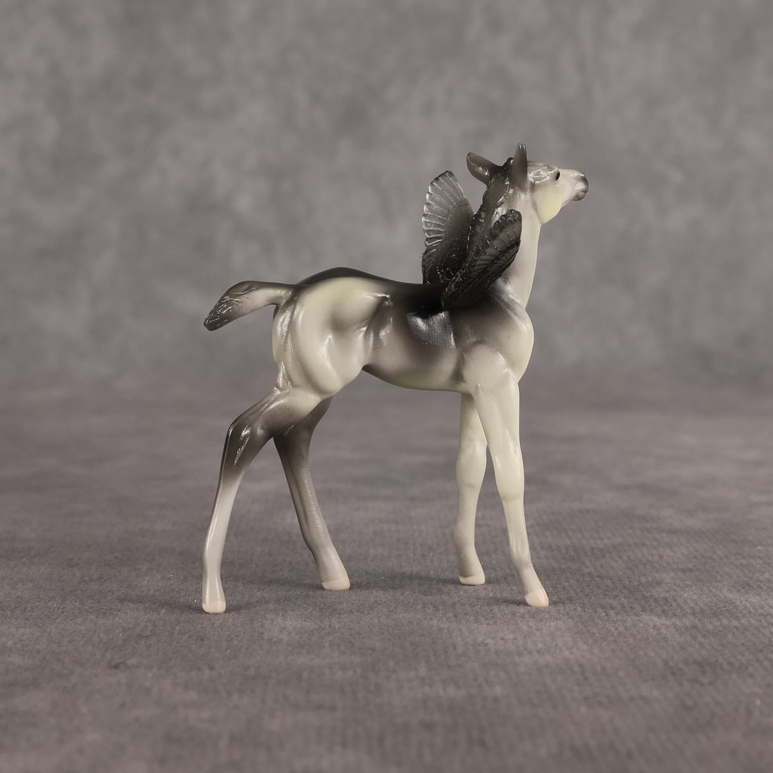 Gertrude OOAK FCM Chip Foal by Angela Marleau FTF26