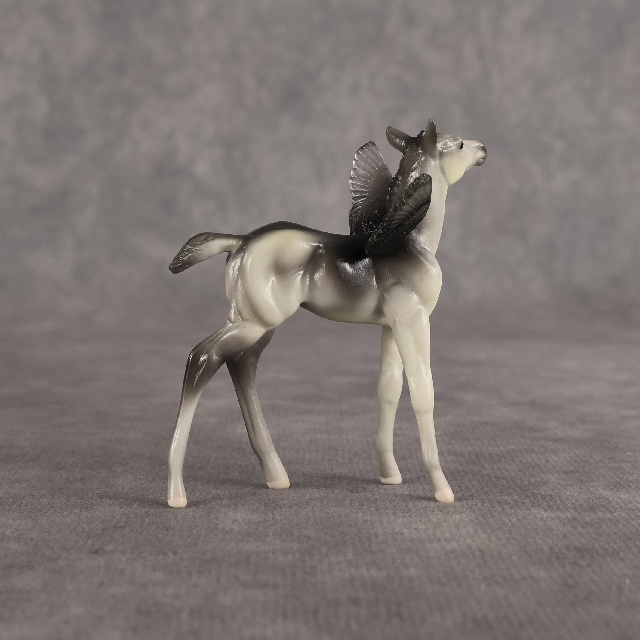 Gertrude OOAK FCM Chip Foal by Angela Marleau FTF26