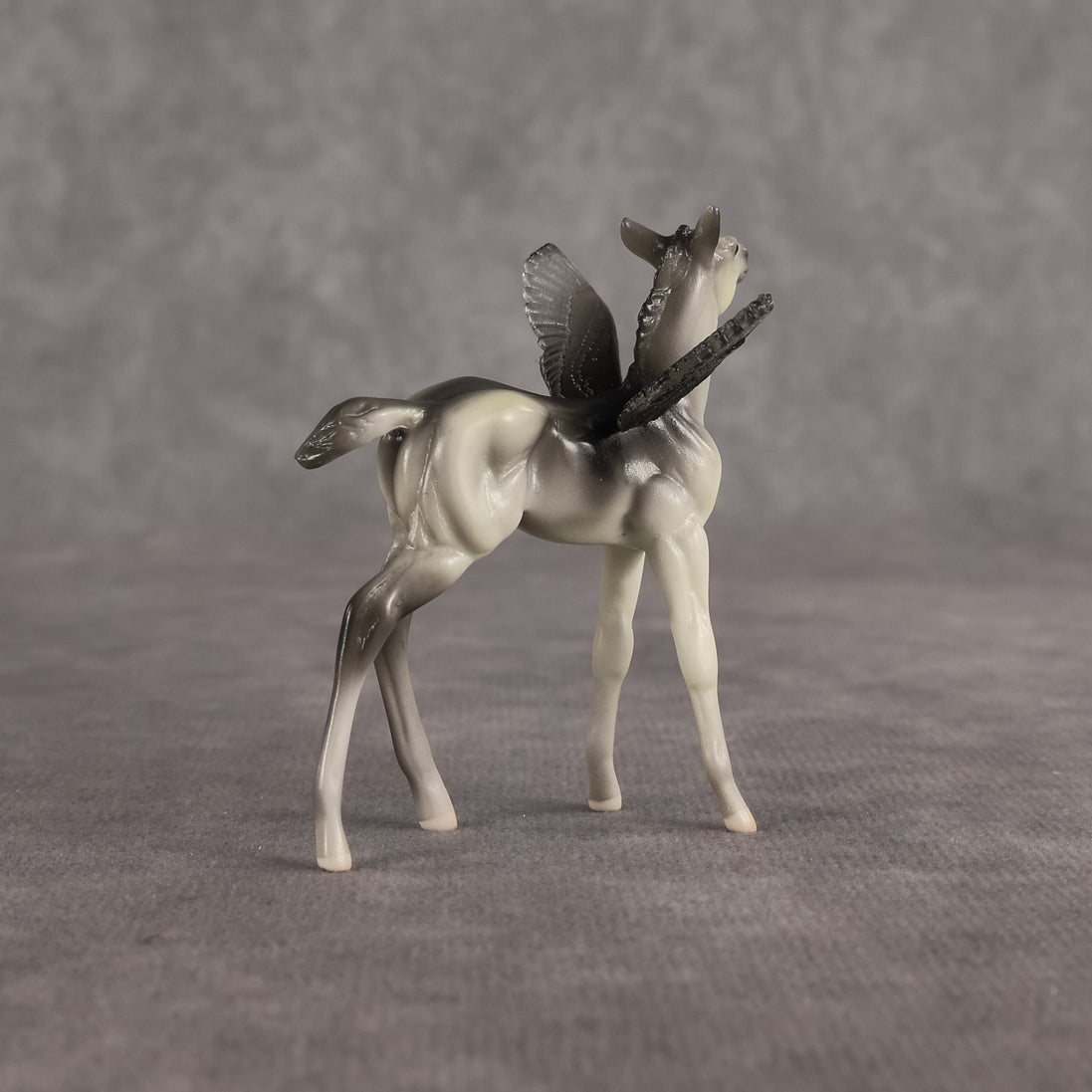 Gertrude OOAK FCM Chip Foal by Angela Marleau FTF26
