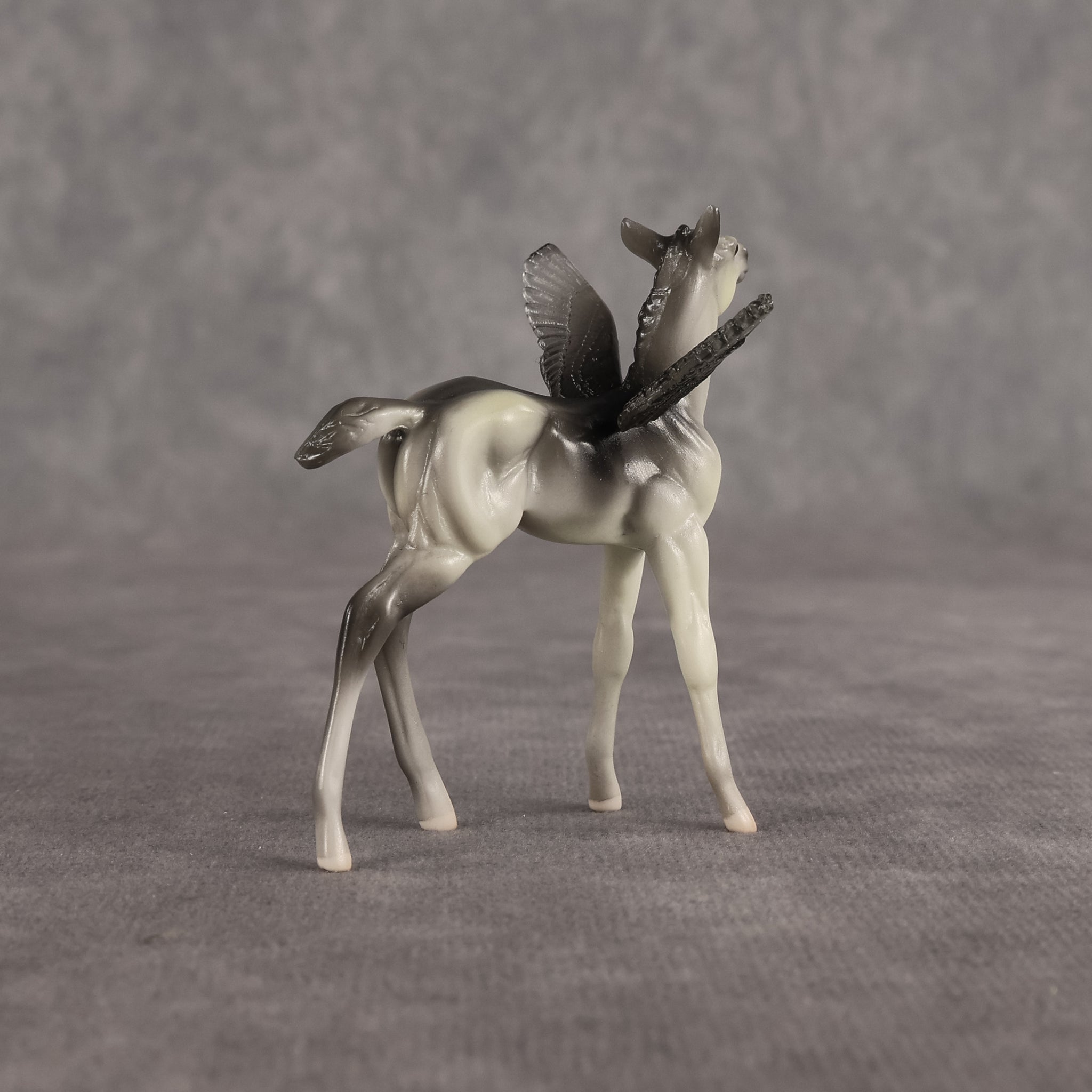 Gertrude OOAK FCM Chip Foal by Angela Marleau FTF26