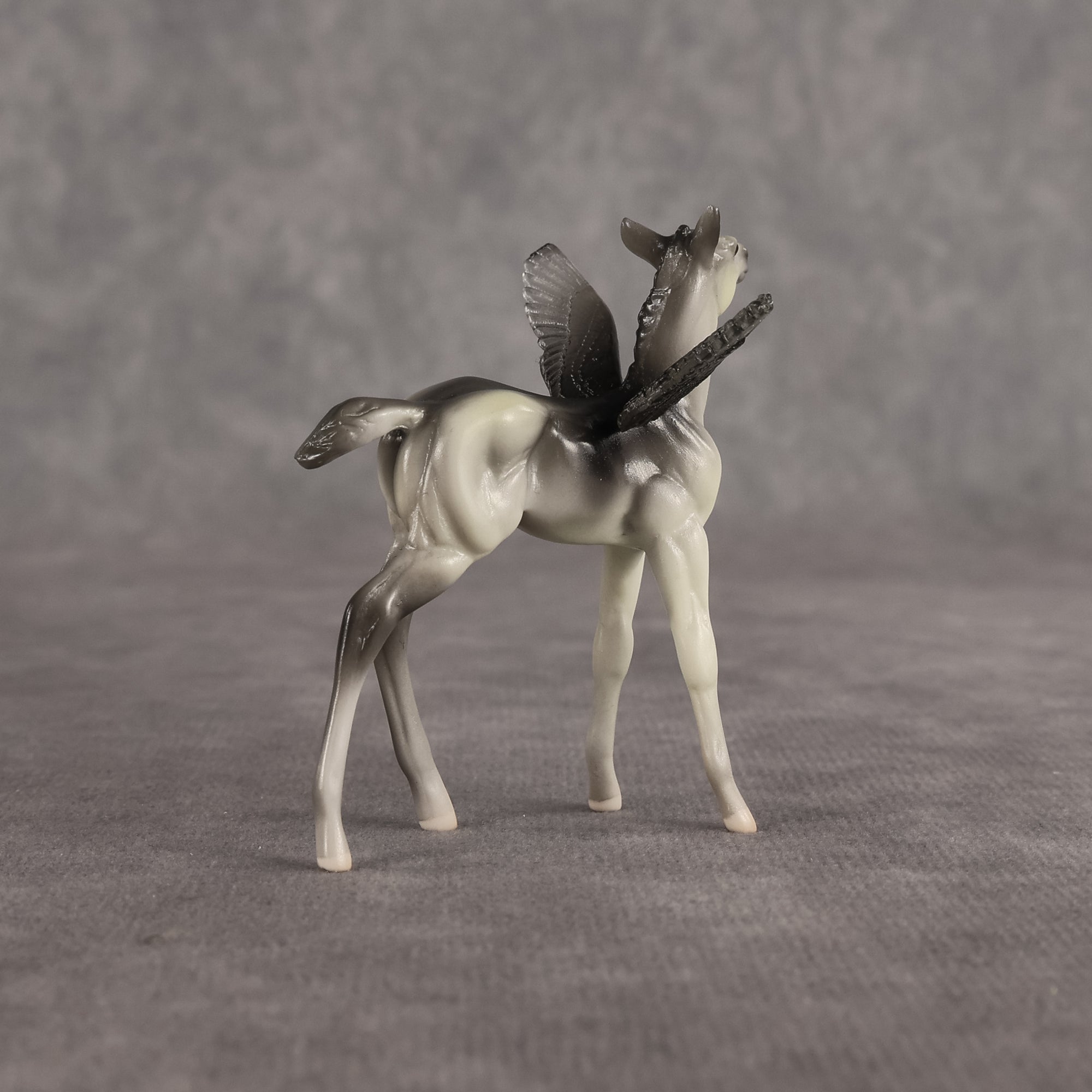 Gertrude OOAK FCM Chip Foal by Angela Marleau FTF26