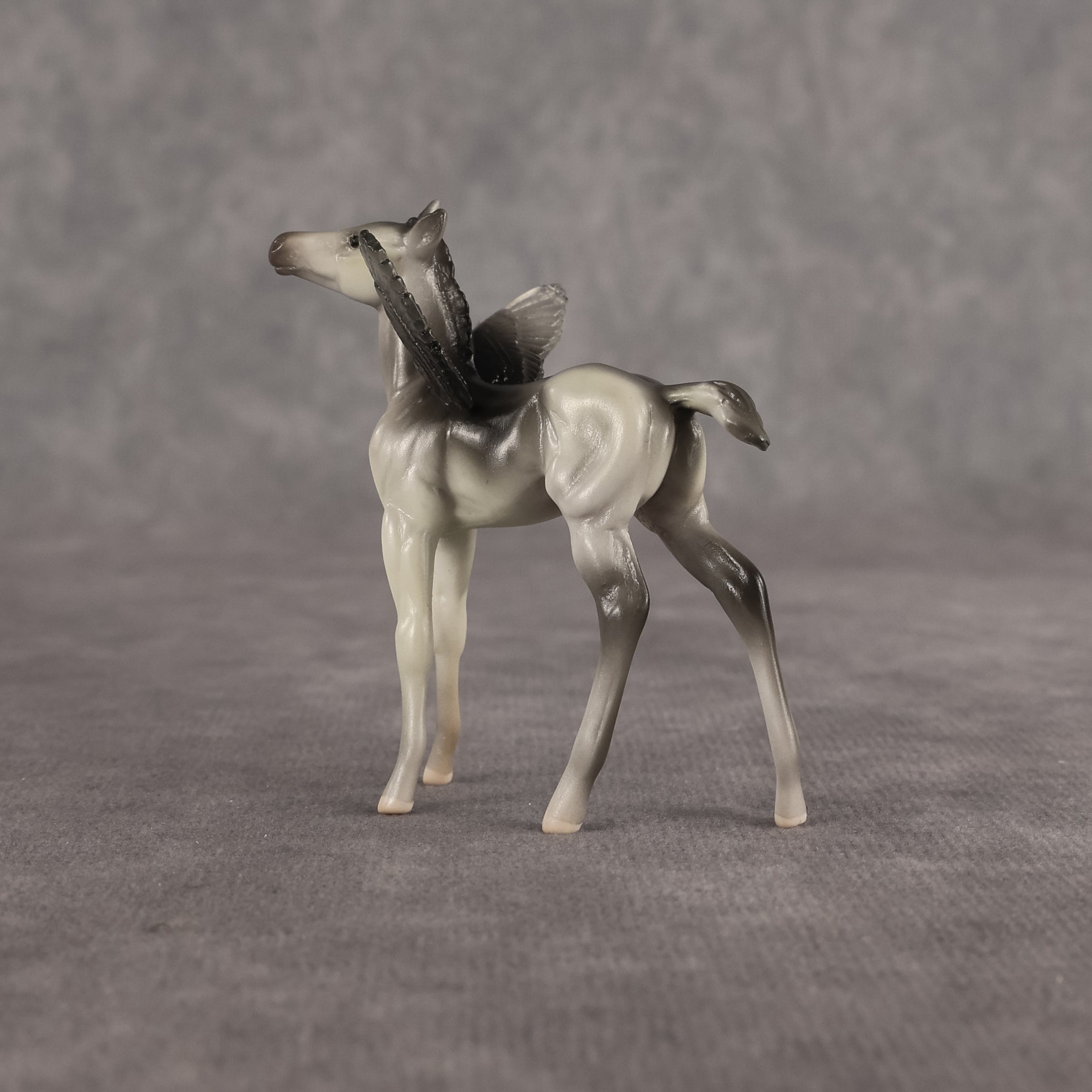 Gertrude OOAK FCM Chip Foal by Angela Marleau FTF26