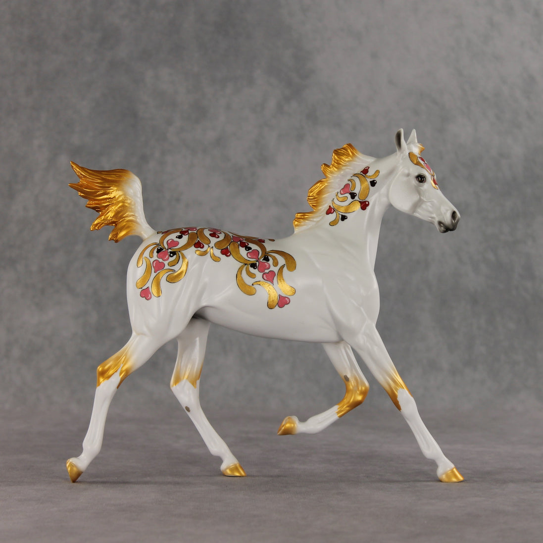 Gilded Glamour OOAK Arabian Yearling by Dawn Quick VV26