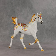 Gilded Glamour OOAK Arabian Yearling by Dawn Quick VV26