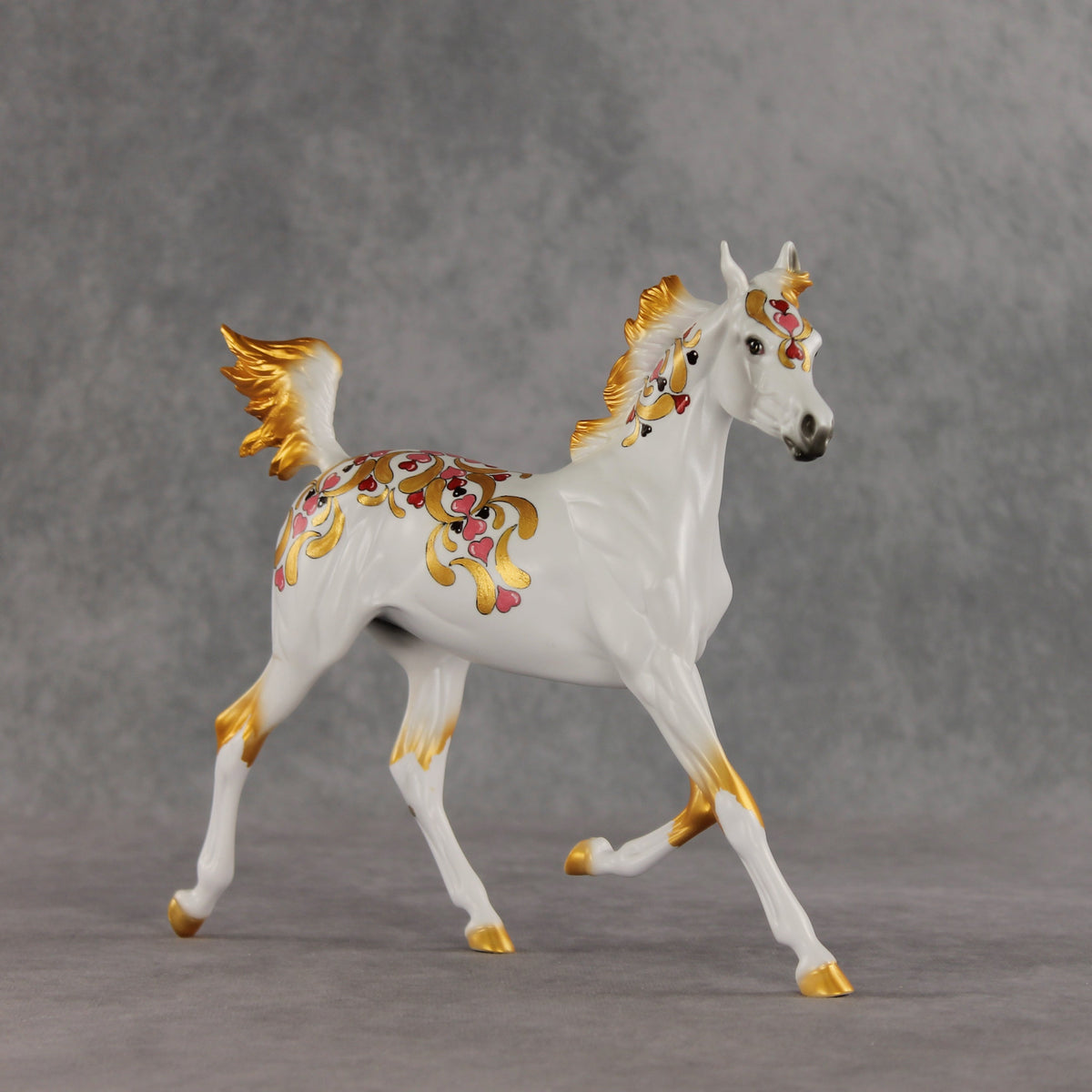 Gilded Glamour OOAK Arabian Yearling by Dawn Quick VV26