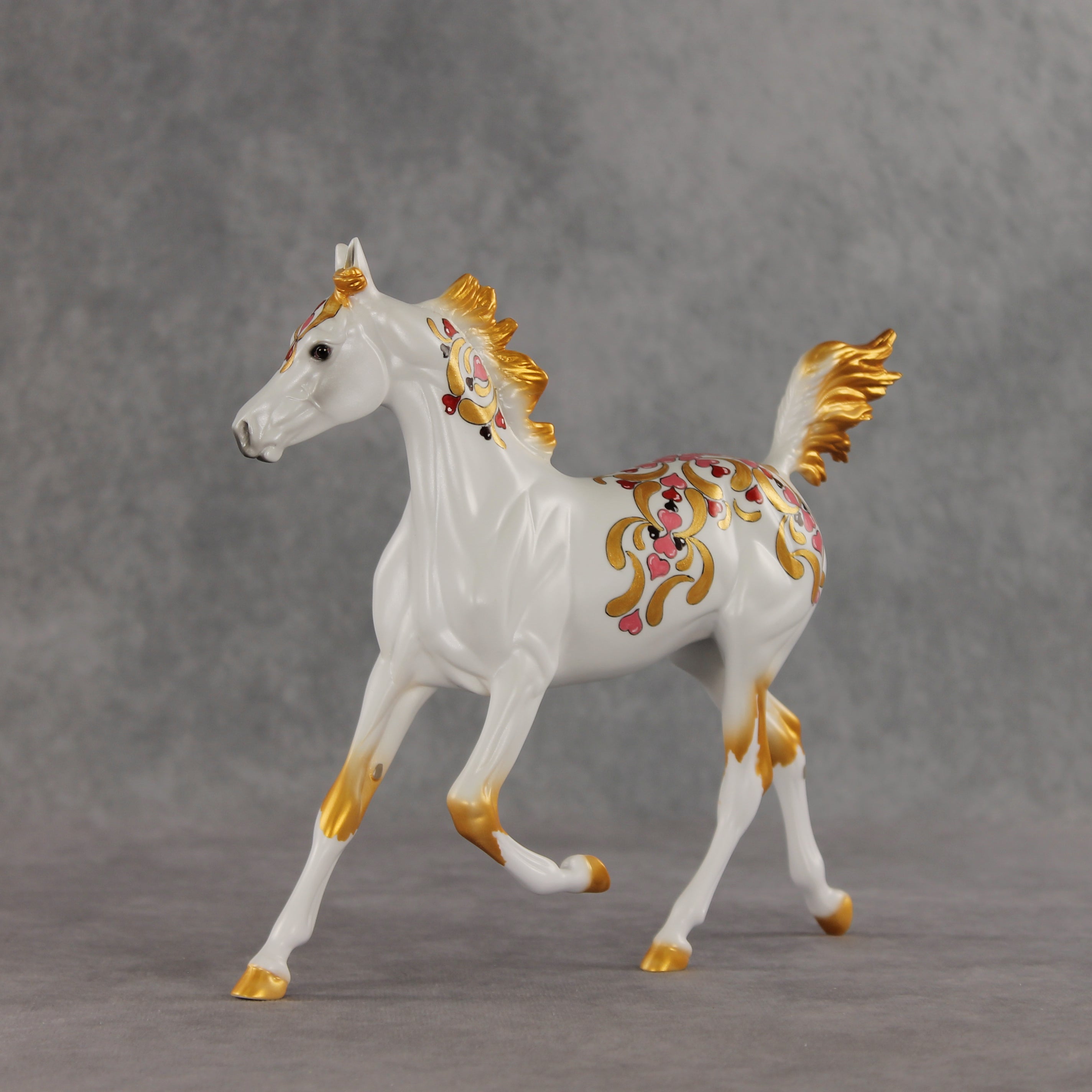 Gilded Glamour OOAK Arabian Yearling by Dawn Quick VV26