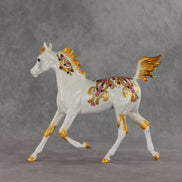 Gilded Glamour OOAK Arabian Yearling by Dawn Quick VV26