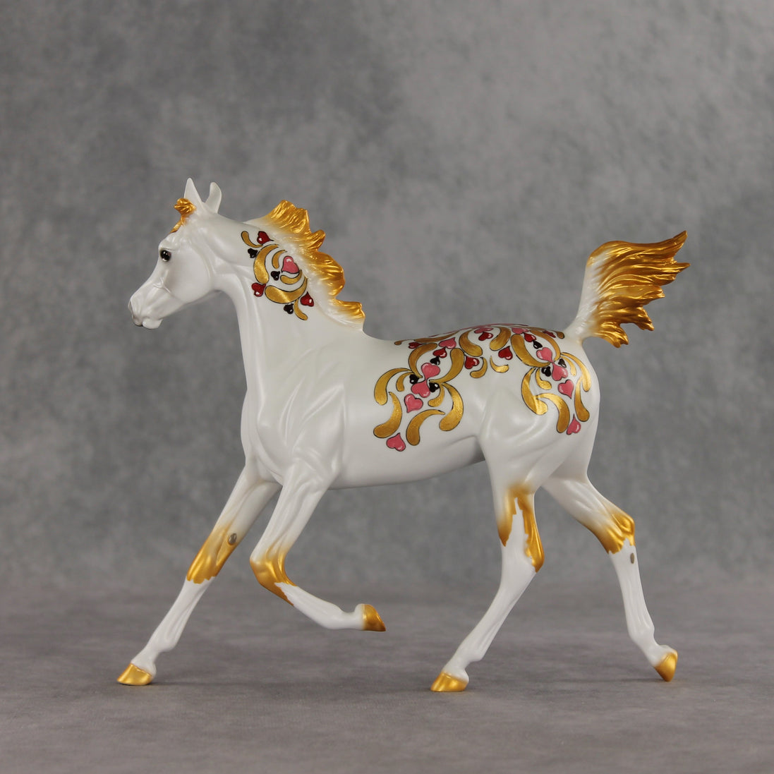 Gilded Glamour OOAK Arabian Yearling by Dawn Quick VV26