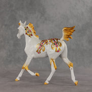 Gilded Glamour OOAK Arabian Yearling by Dawn Quick VV26