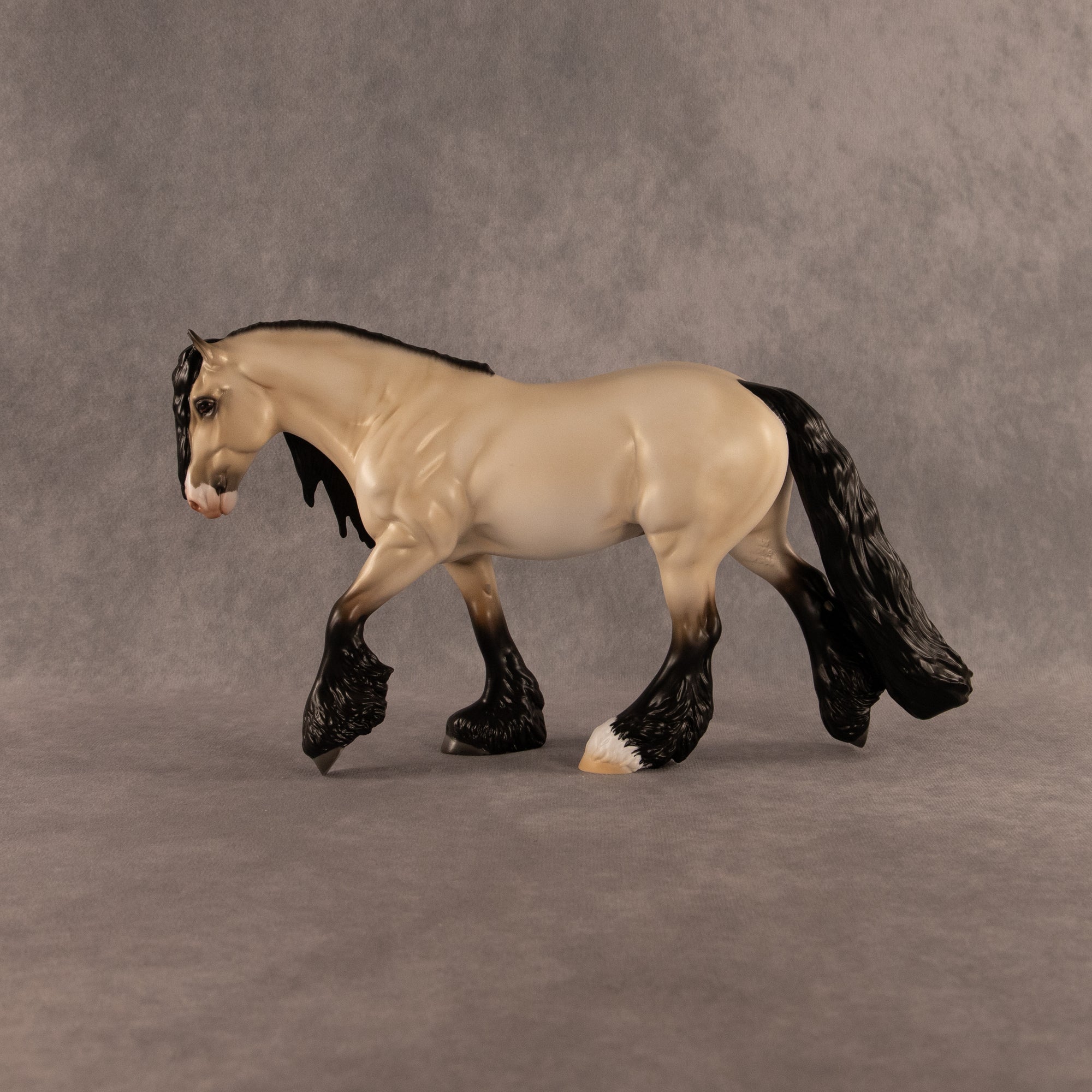 Golden Dubloon OOAK FCM Irish Cob by Ashley Palmer EQ26