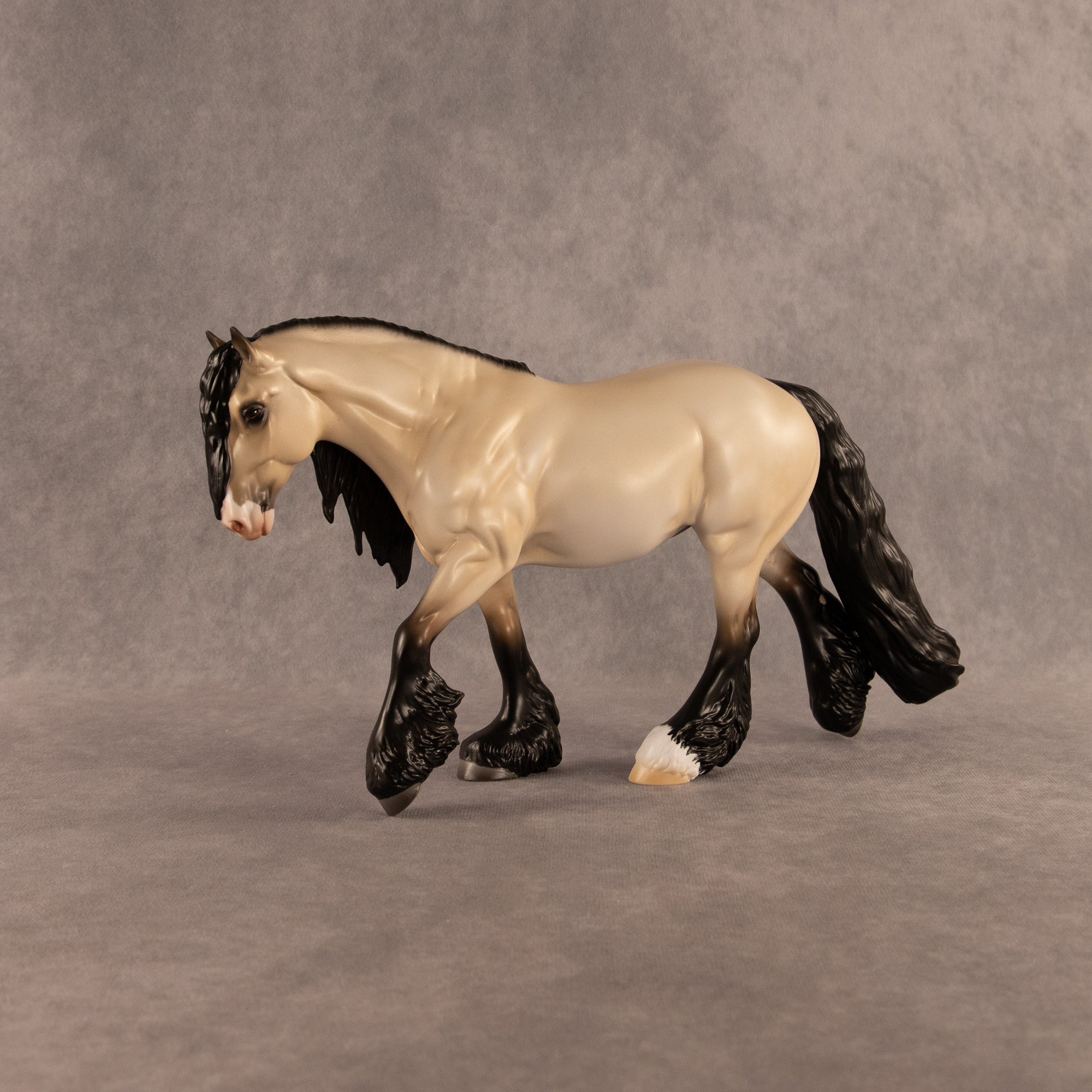 Golden Dubloon OOAK FCM Irish Cob by Ashley Palmer EQ26