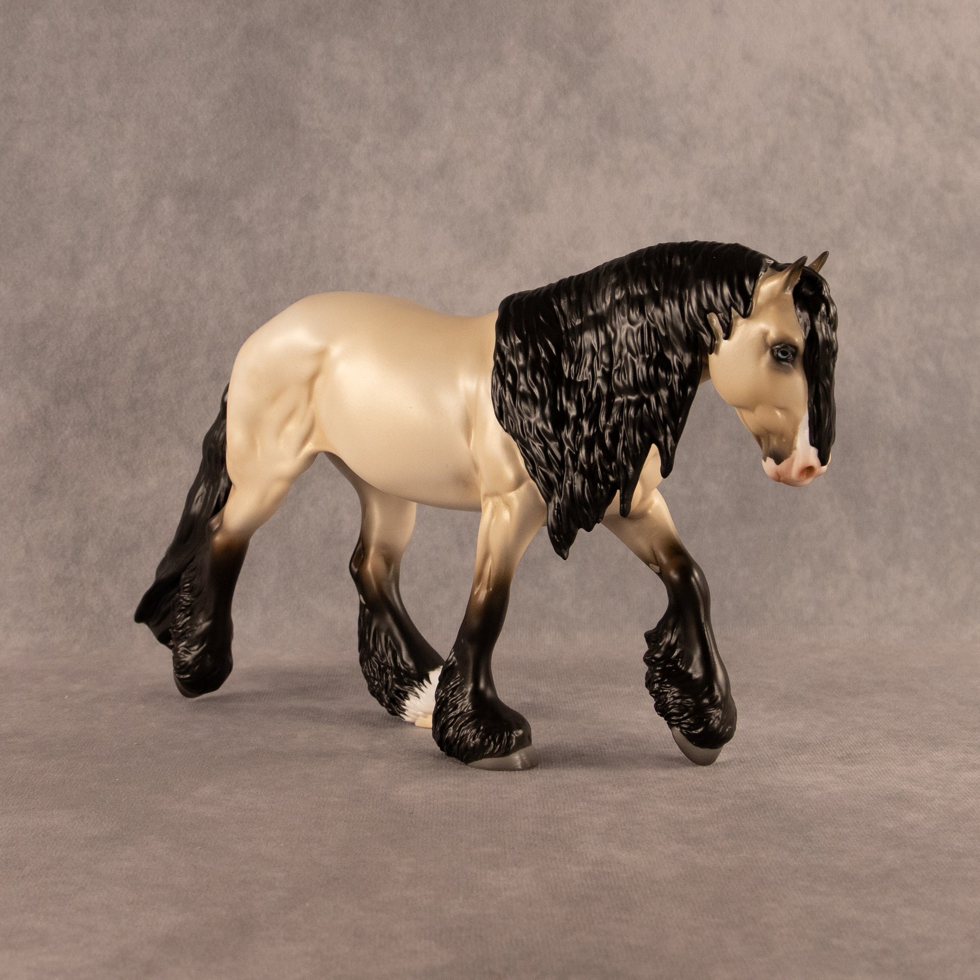 Golden Dubloon OOAK FCM Irish Cob by Ashley Palmer EQ26