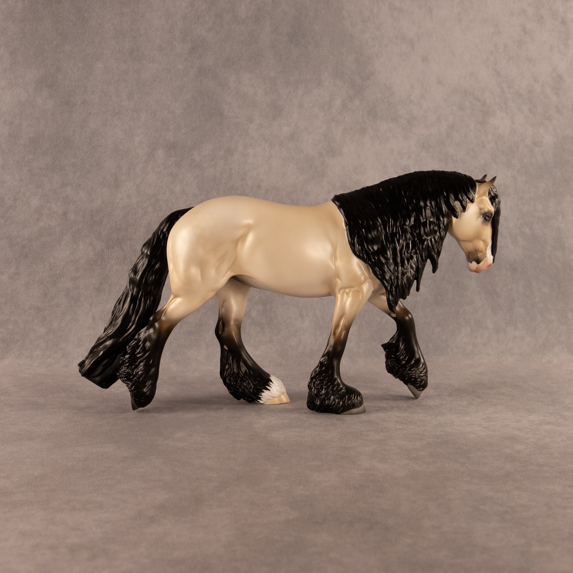Golden Dubloon OOAK FCM Irish Cob by Ashley Palmer EQ26