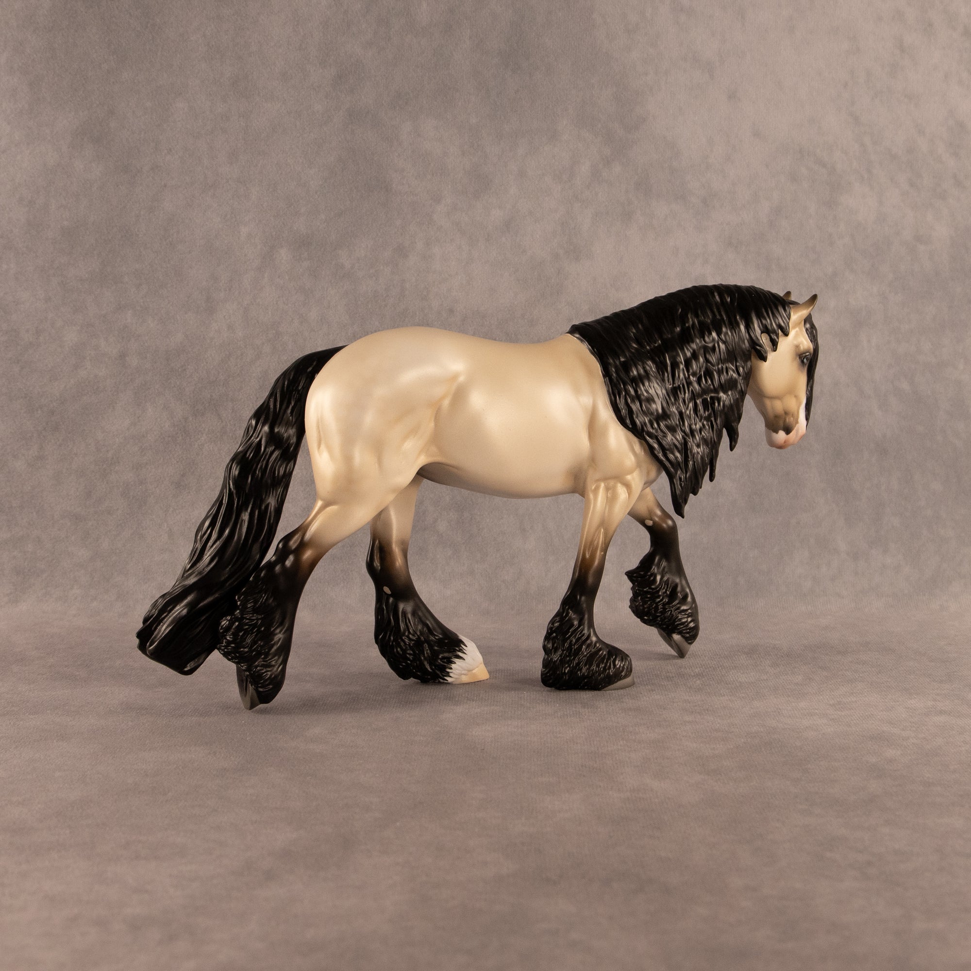 Golden Dubloon OOAK FCM Irish Cob by Ashley Palmer EQ26
