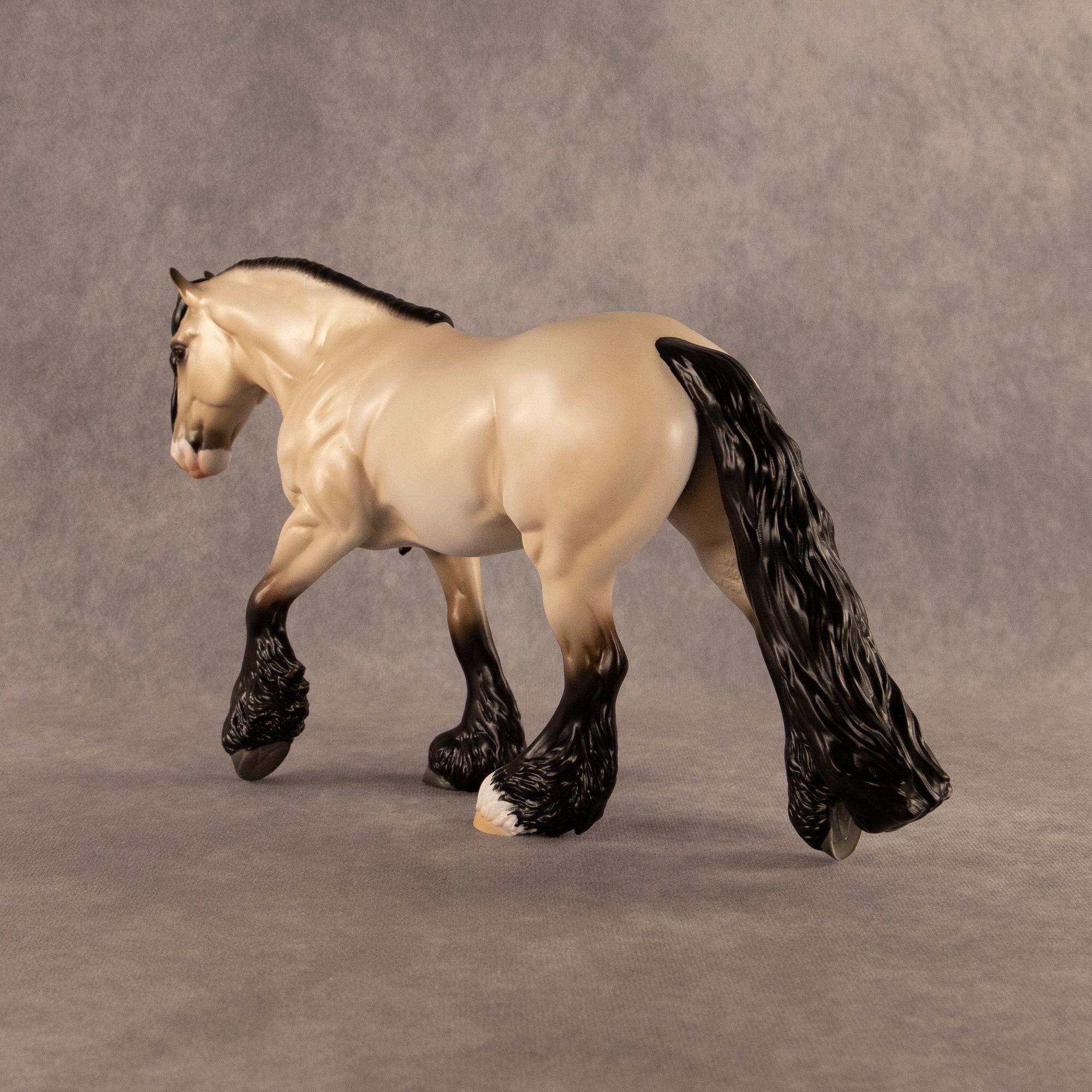 Golden Dubloon OOAK FCM Irish Cob by Ashley Palmer EQ26