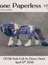 Gone Paperless OOAK Irish Cob by Dawn Quick DDOOAKs26