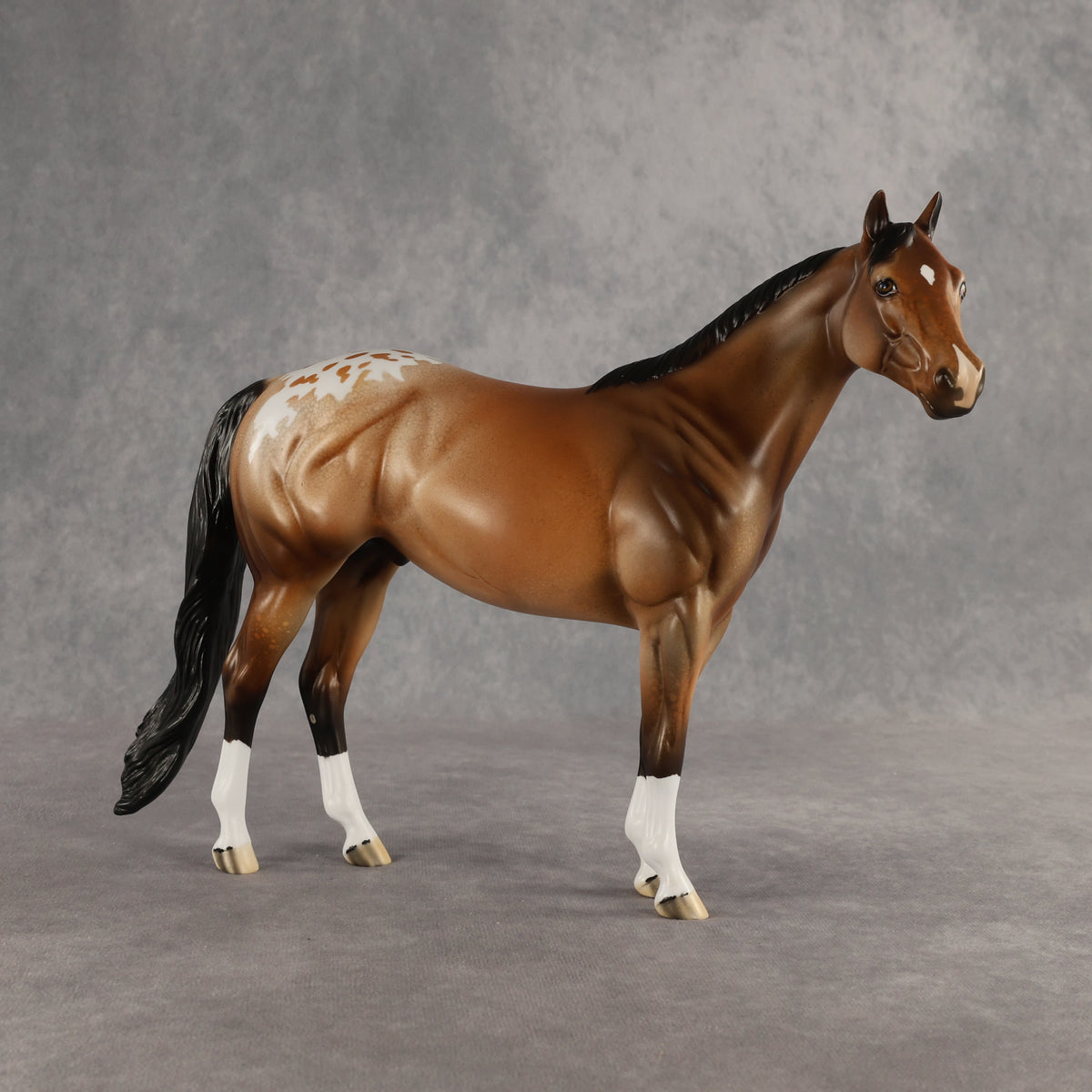 Go the Distance OOAK Ideal Stock Horse by Dawn Quick SHCF26