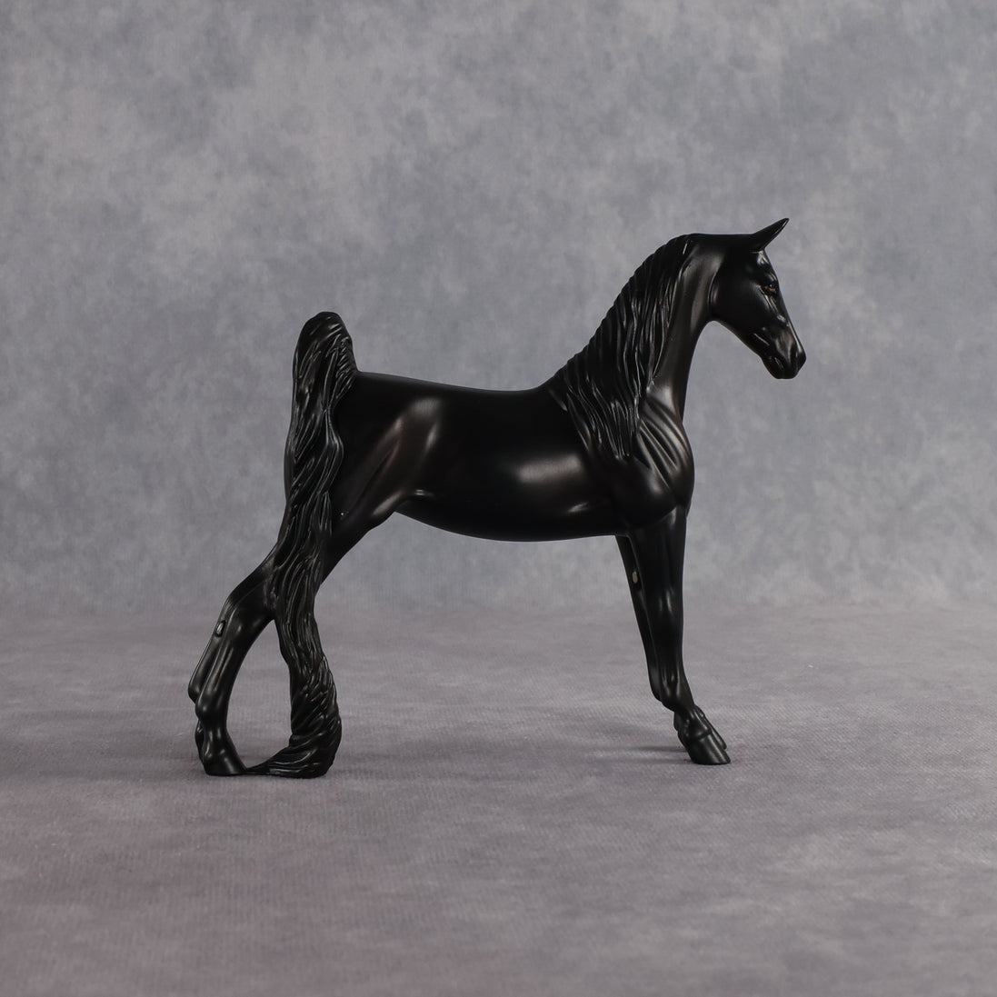 Gothic Lady OOAK Pebble Saddlebred by Anna Rieck SHCF26