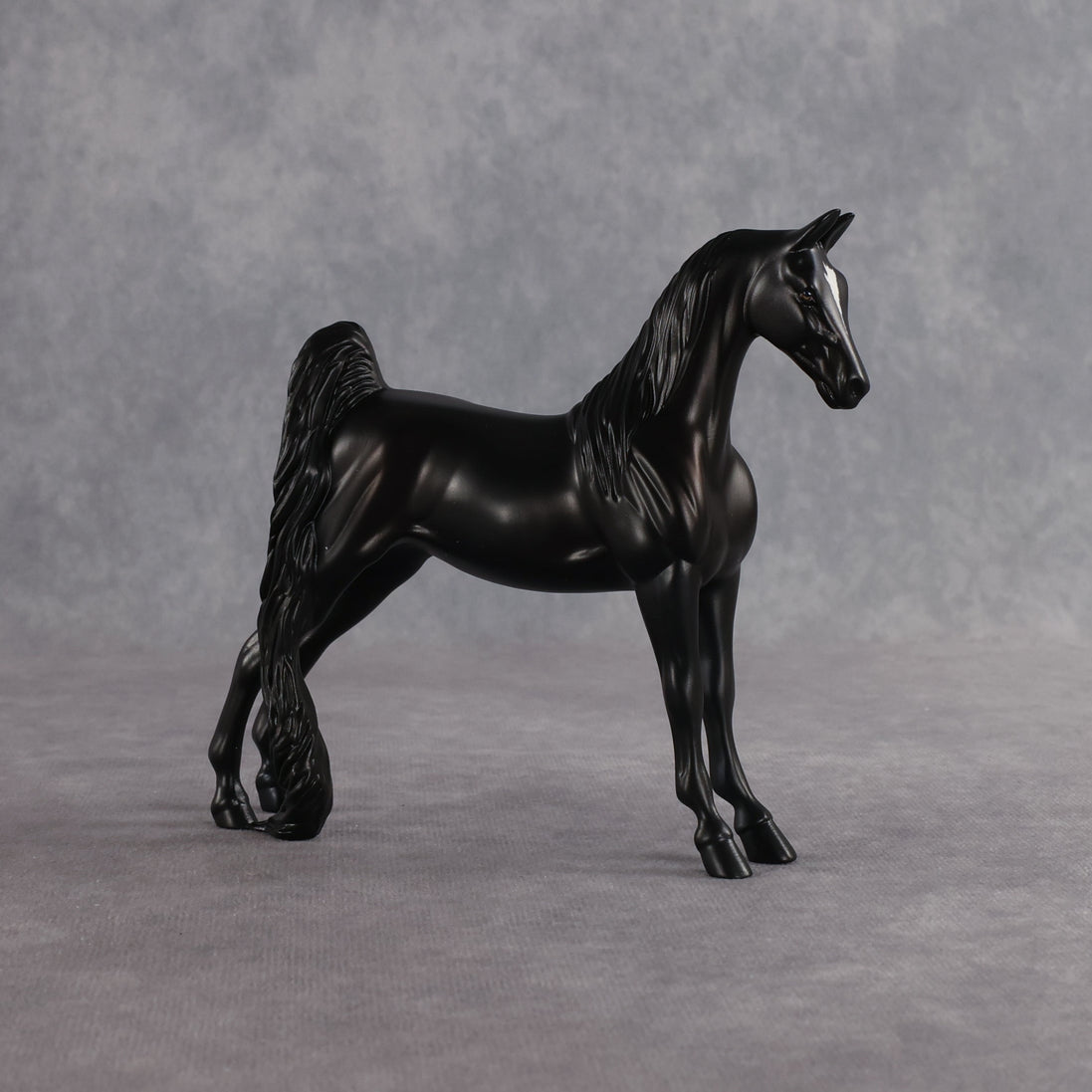 Gothic Lady OOAK Pebble Saddlebred by Anna Rieck SHCF26