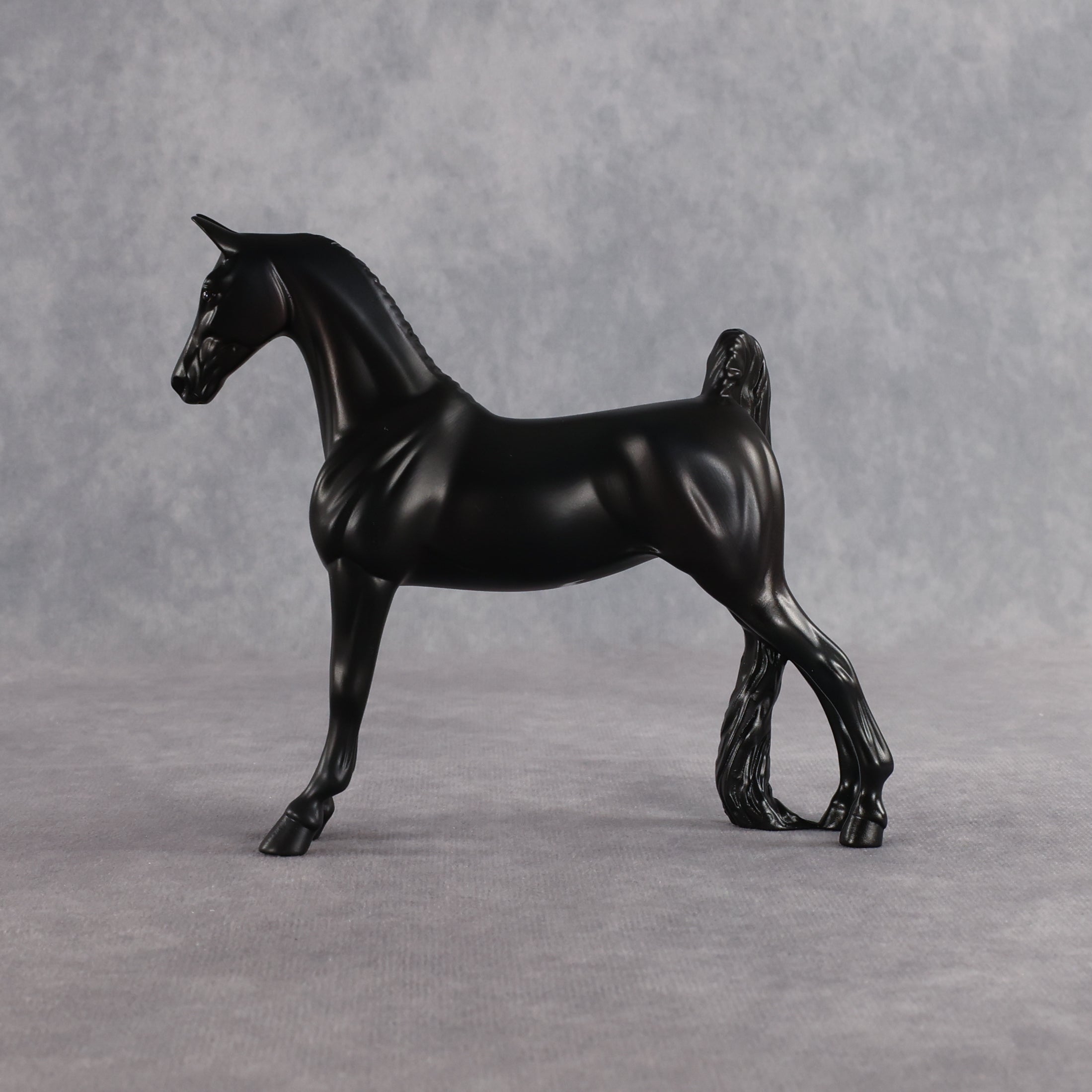 Gothic Lady OOAK Pebble Saddlebred by Anna Rieck SHCF26