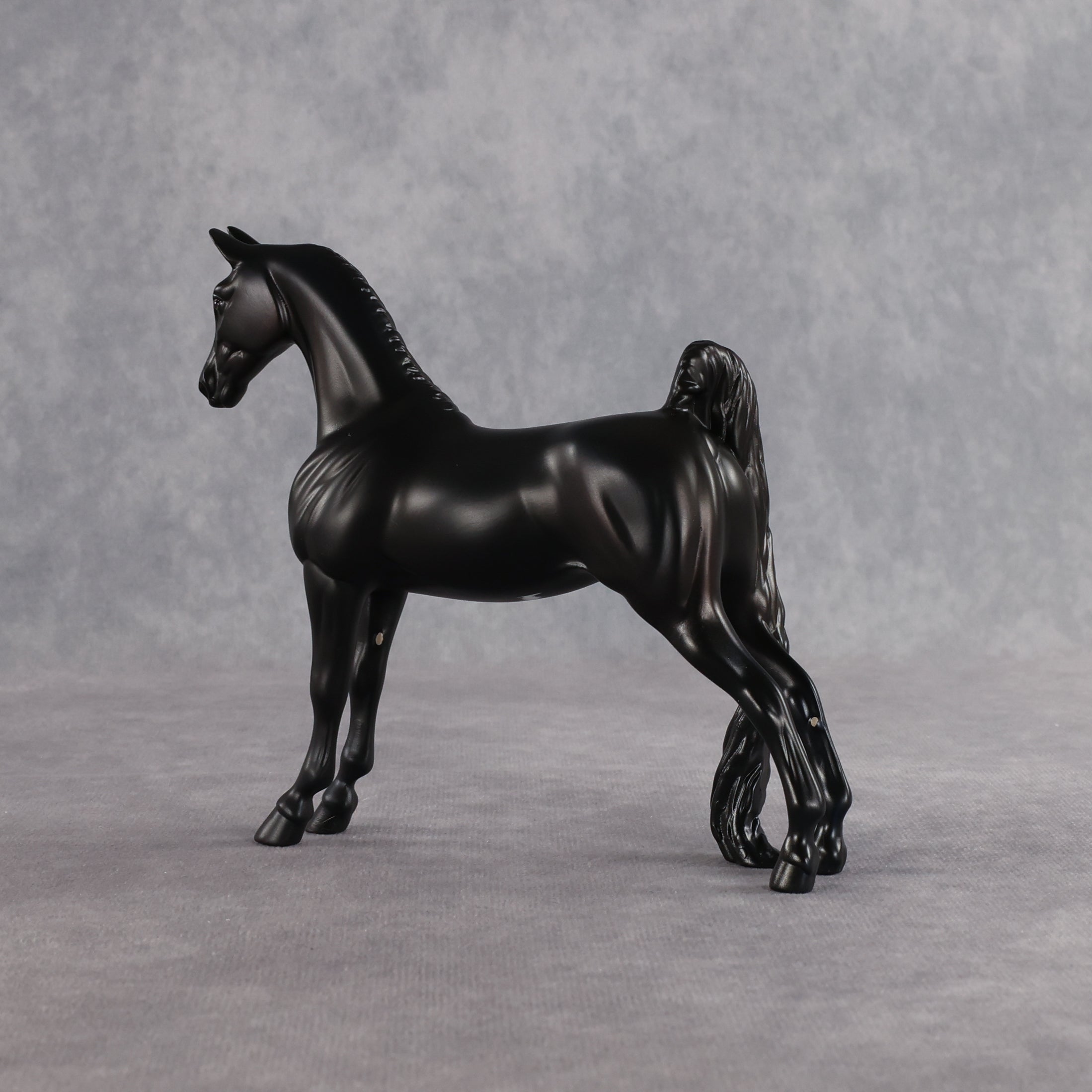 Gothic Lady OOAK Pebble Saddlebred by Anna Rieck SHCF26